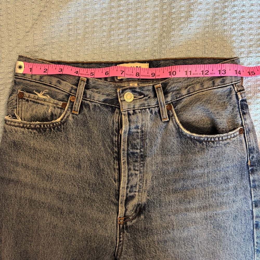 AGOLDE 90s Pinch Waist Jeans in Backdrop - Women’s 26 - Picture 10 of 11
